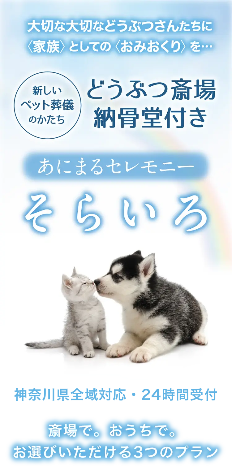 ペット葬儀あにまるセレモニー そらいろ